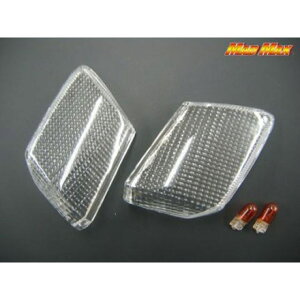 MADMAX ジョグ(3KJ/3RY/3WF)用 クリアウインカーレンズSET リア用 20-4420RWL マッドマックス ウインカー関連パーツ バイク JOG