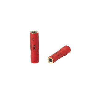 KTC ZB2L-12(6.3SQ)絶縁ディープソケット 12MM(六角) ZB2L-12 ケイティーシー ハンドツール バイク 車 自動車 自転車