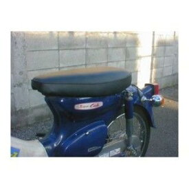 tokyodo カブ50・90・リトルカブ53シート（ヒンジ付き） カラー 黒・黒パイピング 東京堂目白店 シート関連パーツ