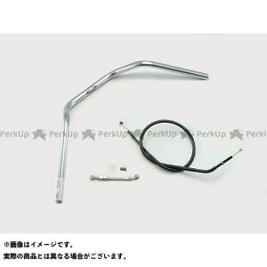 HURRICANE 150アップ2型 ハンドルセット(クロームメッキ) H034-012C ハリケーン ハンドル関連パーツ バイク モンキー125ABS