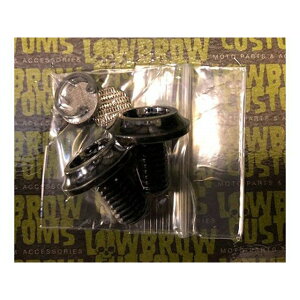 K&W Lowbrow Customs ���b�V���u���[�U�[�{���g �J���[ �u���b�N �K�� �G�{�p P003736-2-1 ���i��K&W ���̑��O���֘A�p�[�c �c�C���J���p�i�l�W�T�C�Y�F3/8�h-16�j �G�{�p�i�l�W�T�C�Y�F1/2�h-13�j