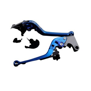 SPEEDRA アルミビレットアジャストレバーセット スタンダード可倒式(レバー本体:ブルー) アジャスター ブルー SU0404096-BE SPEEDRA レバー バイク GSX-R600 GSX-R750