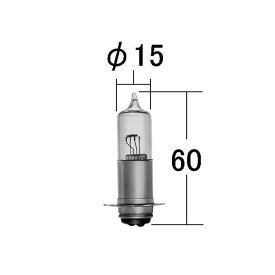 正規品／コイト 0412 二輪ヘッドランプ用純正交換ハロゲンバルブ 12V35/36.5W MH6 ・0412 KOITO ヘッドライト・バルブ バイク 汎用