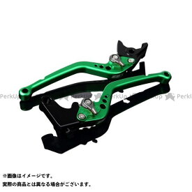 SPEEDRA アルミビレットアジャストレバーセット スタンダードロング（レバー本体：マットグリーン） アジャスター マットチタン LVBM026GN-TM SPEEDRA レバー