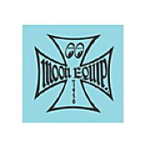 MOONEYES MQD-024 IRON CROSS DECAL J[ ubN MQD-024 [J[݌ɂ [ACY XebJ[ pi