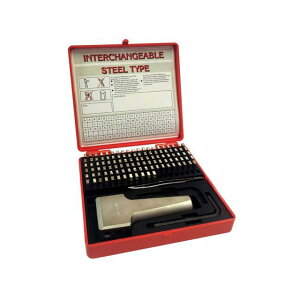 PRYOR 精密組合せ刻印(100本入り) 文字サイズ 1.0mm COM1.0 プロイヤー 作業場工具 バイク 車 自動車 自転車