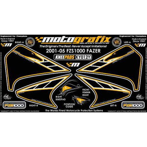 MOTOGRAFIX {fBpbh Knee }n ^Cv KY012Y MT-KY012Y gOtBbNX hXAbvEJo[ oCN FZS1000 Fazer