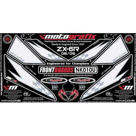 モトグラフィックス ボディパッド Front カワサキ タイプ：NK010U MT-NK010U MOTOGRAFIX ドレスアップ・カバー バイク ニンジャZX-6R