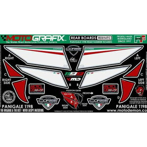 MOTOGRAFIX {fBpbh Rear hDJeB ^Cv RD014TC MT-RD014TC gOtBbNX hXAbvEJo[ oCN 1199 Panigale