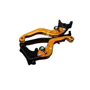 SPEEDRA アルミビレットアジャストレバーセット 可倒延長式(レバー本体:マットゴールド) アジャスター マットブラック エクステンション マットゴールド LVGM020GD-BKGD メーカー在庫あり SPEE