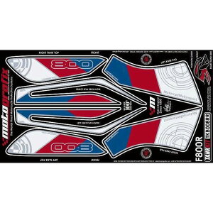 MOTOGRAFIX {fBpbh Tank kit ^Cv TKB008RR MT-TKB008RR gOtBbNX hXAbvEJo[ 650GS Twin F800R