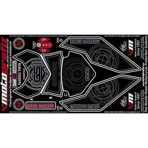 MOTOGRAFIX {fBpbh Tank kit ^Cv TKB008U MT-TKB008U gOtBbNX hXAbvEJo[ 650GS Twin F800R