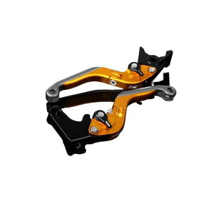SPEEDRA アルミビレットアジャストレバーセット 可倒延長式(レバー本体:マットゴールド) アジャスター マットブラック エクステンション マットチタン LVGM056GD-BKTM メーカー在庫あり SPEEDRA
