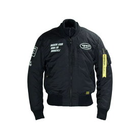 正規品／バンソン 2019-2020秋冬モデル VS19107W NYLON JACKET（ブラック/ホワイト） サイズ：3XL VS19107W VANSON ジャケット バイク