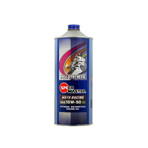Speed Master MOTO RACING 15W-50 1L MR15-01 ���[�J�[�݌ɂ��� �X�s�[�h�}�X�^�[ �G���W���I�C��