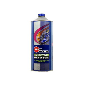 Speed Master MOTO SPECIAL MA 15W-50 1L MS50-01 ���[�J�[�݌ɂ��� �X�s�[�h�}�X�^�[ �G���W���I�C��