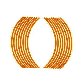 【メーカー直送】オプティマム リムステッカー 10インチ用 カラー：オレンジ OP11006 メーカー在庫あり Optimum ハブ・スポーク・シャフト バイク 汎用