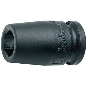 Ko-ken 13400M-19 3/8SQ �C���p�N�g6�p�\�P�b�g 19mm 13400M-19 �R�[�P�� �n���h�c�[��