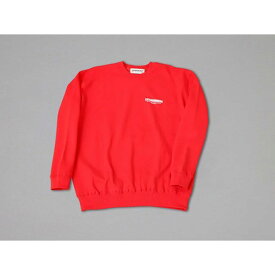 正規品／ヨシムラ スウェットシャツ（赤） サイズ：M 900-219-520M YOSHIMURA カジュアルウェア バイク
