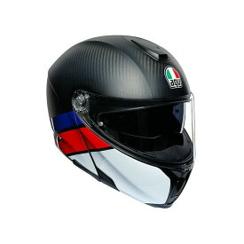 エージーブイ SPORTMODULAR 009-LAYER CARBON/RED/BLUE サイズ：S 120192I0009-S AGV フルフェイスヘルメット バイク