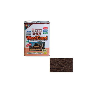 asahipen ウッドガード 外部用 3.4L(ダークオーク) AP9011528 アサヒペン 日用品 日用品
