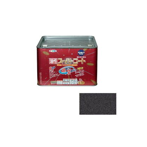 asahipen 油性スーパーコート 5L(銀黒) AP9011919 アサヒペン 日用品 日用品