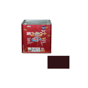 asahipen 油性スーパーコート 10L(こげ茶) AP9011894 アサヒペン 日用品 日用品