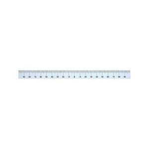 shinwasokutei 14142マシンスケール200mm上段左右振分穴無 14142 シンワ測定 日用品 日用品