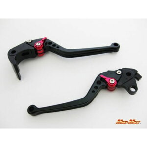 MADMAX ホンダ系アルミ削り出しカスタムレバーセット(3) カラー ブラック MM05-0062B マッドマックス レバー バイク CB1000R CBR1000RR