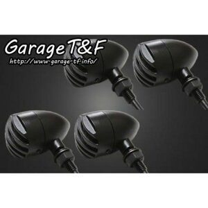 T&F バードゲージウィンカータイプ1(ブラック) ダークレンズ仕様 ゲージ ブラック ステー ステーE ・SL135E ガレージT&F ウインカー関連パーツ バイク 汎用