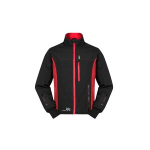 KEIS プレミアム ヒートジャケット(ブラック/レッド) サイズ 52(L) W54-371664 KEIS 電熱ウェア・防寒用品 バイク