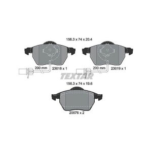 TEXTAR 2301881 �u���[�L�p�b�h 2301881 �e�N�X�^�[ �u���[�L