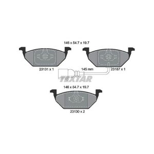 TEXTAR 2313181 �u���[�L�p�b�h 2313181 �e�N�X�^�[ �u���[�L