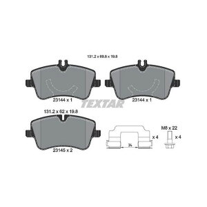 TEXTAR 2314482 �u���[�L�p�b�h 2314482 �e�N�X�^�[ �u���[�L