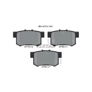 TEXTAR 2171901 �u���[�L�p�b�h 2171901 �e�N�X�^�[ �u���[�L