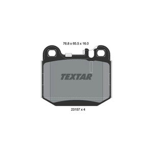 TEXTAR 2315702 �u���[�L�p�b�h 2315702 �e�N�X�^�[ �u���[�L