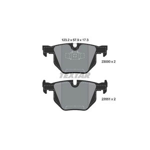TEXTAR 2355001 �u���[�L�p�b�h 2355001 �e�N�X�^�[ �u���[�L