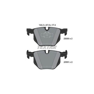 TEXTAR 2355081 �u���[�L�p�b�h 2355081 �e�N�X�^�[ �u���[�L