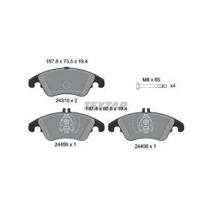 TEXTAR 2431001 �u���[�L�p�b�h 2431001 �e�N�X�^�[ �u���[�L