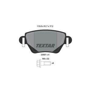 TEXTAR 2355701 �u���[�L�p�b�h 2355701 �e�N�X�^�[ �u���[�L