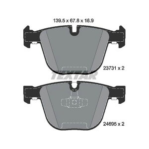TEXTAR 2373101 �u���[�L�p�b�h 2373101 �e�N�X�^�[ �u���[�L