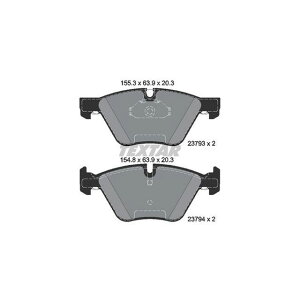 TEXTAR 2379381 �u���[�L�p�b�h 2379381 �e�N�X�^�[ �u���[�L