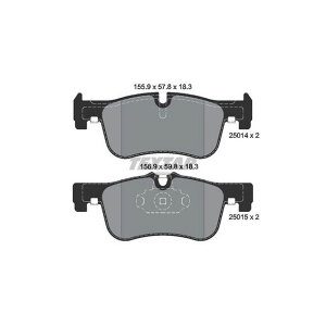 TEXTAR 2501401 �u���[�L�p�b�h 2501401 �e�N�X�^�[ �u���[�L