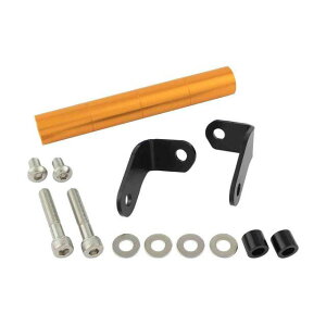 POSH Faith スマートフォンホルダーマウントステー カラー ゴールド ・132179-04 ポッシュフェイス ハンドル周辺パーツ バイク Z900RS Z900RS/CAFE