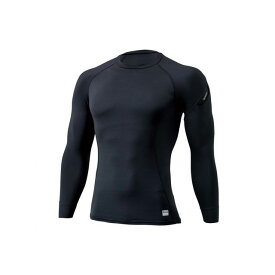 TSデザイン ロングスリーブシャツ（ブラックxブラック） サイズ：S 8225 メーカー在庫あり TS DESIGN インナーウェア・アンダーウェア バイク