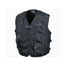 正規品／ヒットエアー Vest MC5（ブラック） サイズ：3XL JAN_4560216417161 hit air ジャケット バイク
