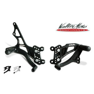 Valter Moto components バックステップ タイプ1.5(ブラック) VMC-PES79 バルターモトコンポーネンツ バックステップ関連パーツ バイク GSX1300R隼