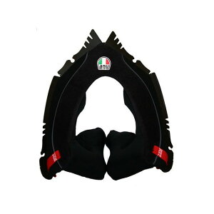 AGV CHEEK PADS K6 ASIAN FIT 001-BLACK/GREY サイズ XL KIT63003001-XL エージーブイ ヘルメット内装オプション バイク