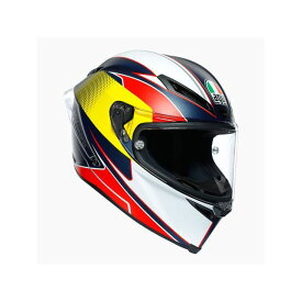 正規品／エージーブイ CORSA R 005-SUPERSPORT BLUE/RED/YELLOW サイズ：XL 612192HY005-XL AGV フルフェイスヘルメット バイク