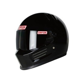 正規品／シンプソン BANDIT Pro（ブラック） サイズ：58cm 3312115800 メーカー在庫あり SIMPSON フルフェイスヘルメット バイク